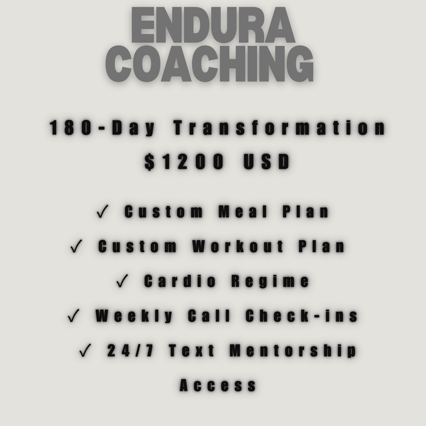 180 Day Transformation